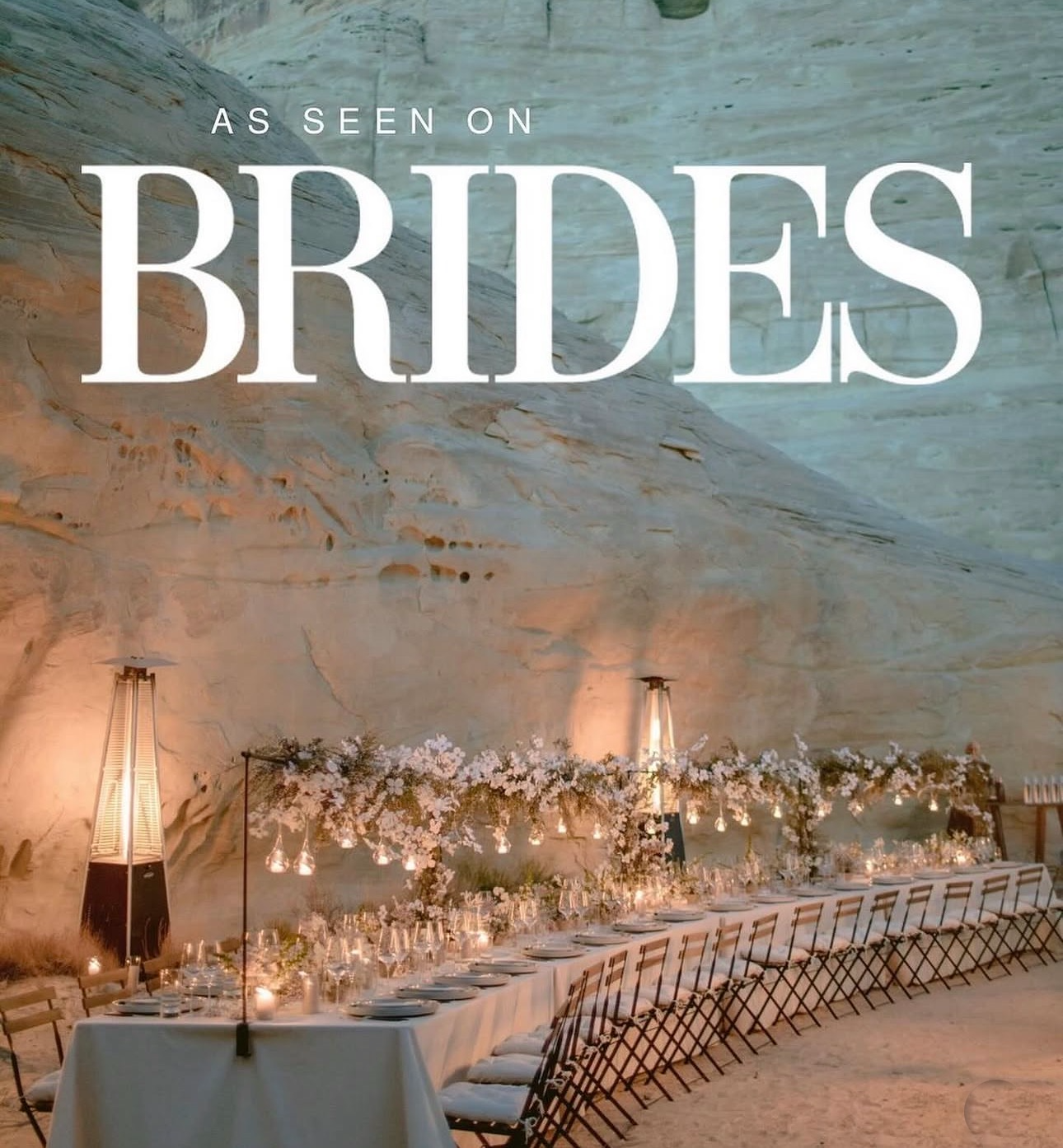 Amangiri wedding featured in Brides